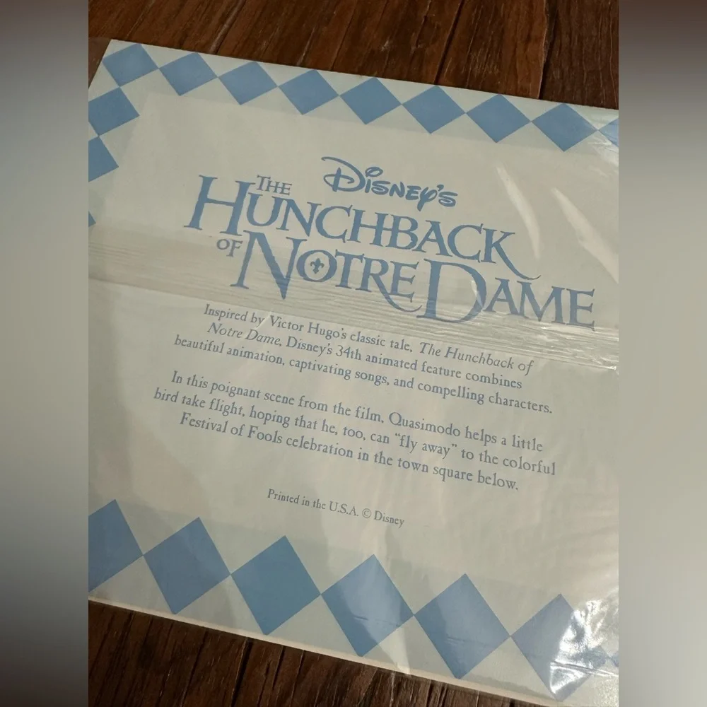 Hunchback of Notre Dame Lithograph Special Edition Disney 1996  8x10 Art Print